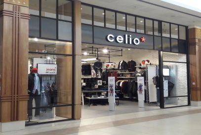 Devanture magasin Celio shopping Center Waasland